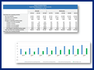 Cash Flow Statement Excel Template