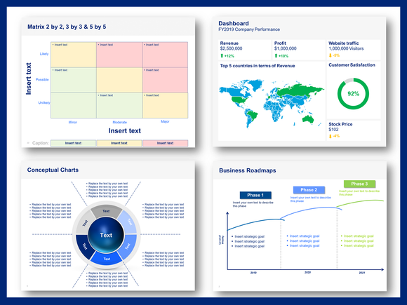 Consulting Diagrams in Powerpoint