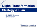 Digital Transformation Strategy and Plan - Cover page