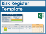 Excel Risk Register Template