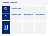 Executive Summary format in Powerpoint