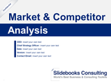 Market & Competitor Analysis Template in Powerpoint
