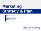 Marketing Strategy and Plan Template - Slidebooks Consulting