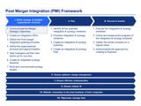 Post Merger Integration - Framework - Phase 1