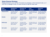 Sales Channel Strategy