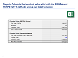 discounted cash flow valuation excel