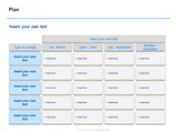 project management plan template