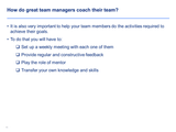 team management training